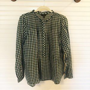 J Crew Ruffle Popover